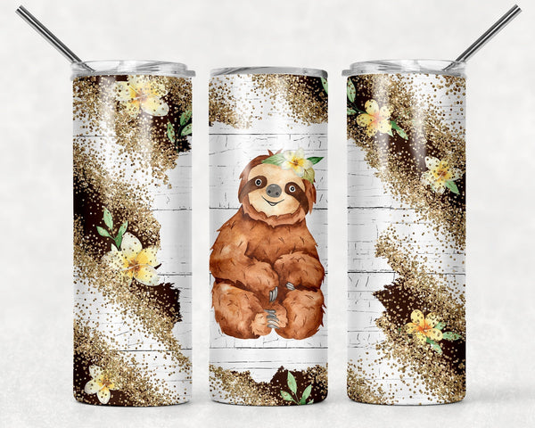 Sloth - Tumbler Wrap Vinyl Transfers