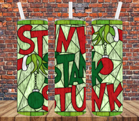 Stink Stank Stunk - Tumbler Wrap Vinyl Transfers