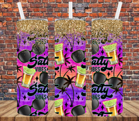 Salty Vibes - Tumbler Wrap Sublimation Transfers