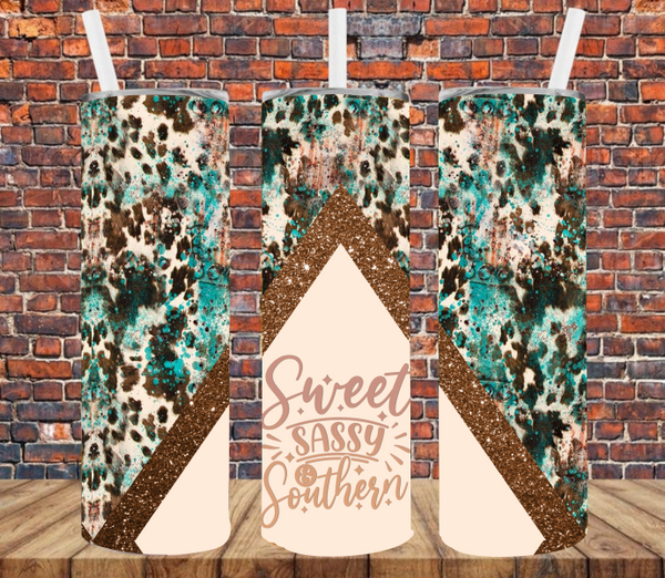 Sweet Sassy & Southern - Tumbler Wrap Vinyl Transfers