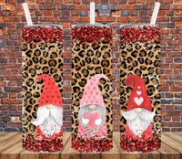 Valentine's Gnomes - Tumbler Wrap Sublimation Transfers