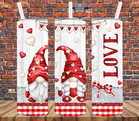 Valentine's LOVE Gnomes - Tumbler Wrap Vinyl Transfers