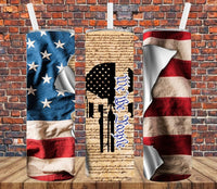 We the People Constitution - Tumbler Wrap Sublimation Transfers