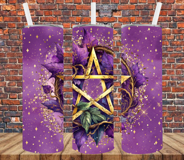 Wicca Mystical - Tumbler Wrap Sublimation Transfers