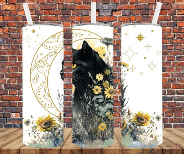 Zodiac Cat - Tumbler Wrap Sublimation Transfers